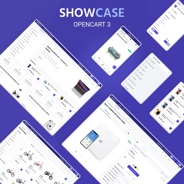 Обложка шаблона ShowCase